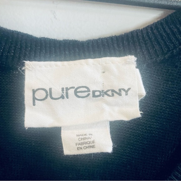 PURE DKNY Sz M 100% Linen A-Line Flowy Slinky Trapeze Tank New with Tag - Picture 3 of 13